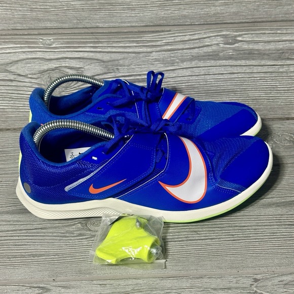 Nike Zoom Rival Jump Track & Field Jumping Shoes w Spikes DR2756-400 Mens Size 9 - Picture 1 of 8